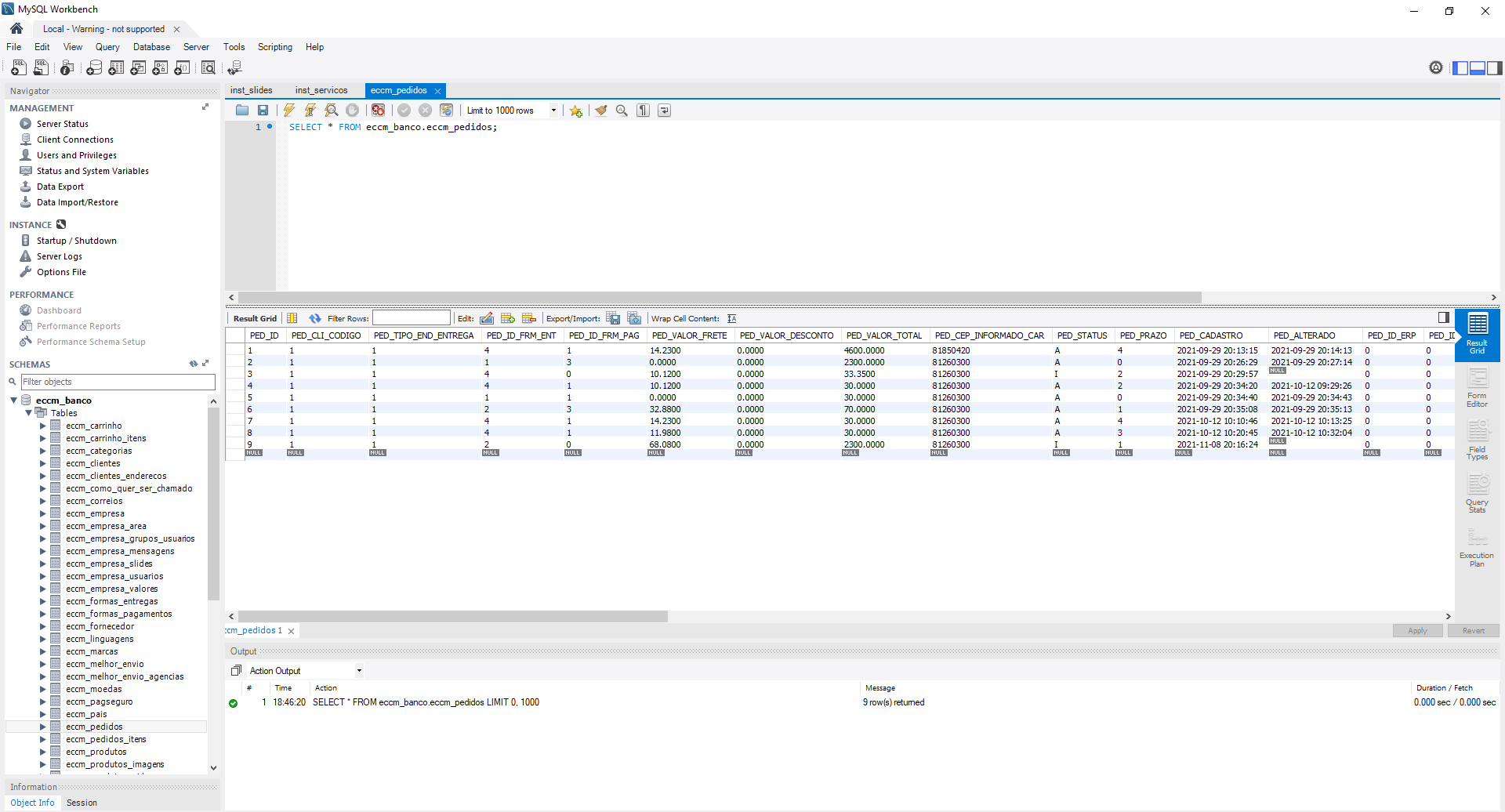 Treinamentos de SQL atraves do Mysql/MariaDB